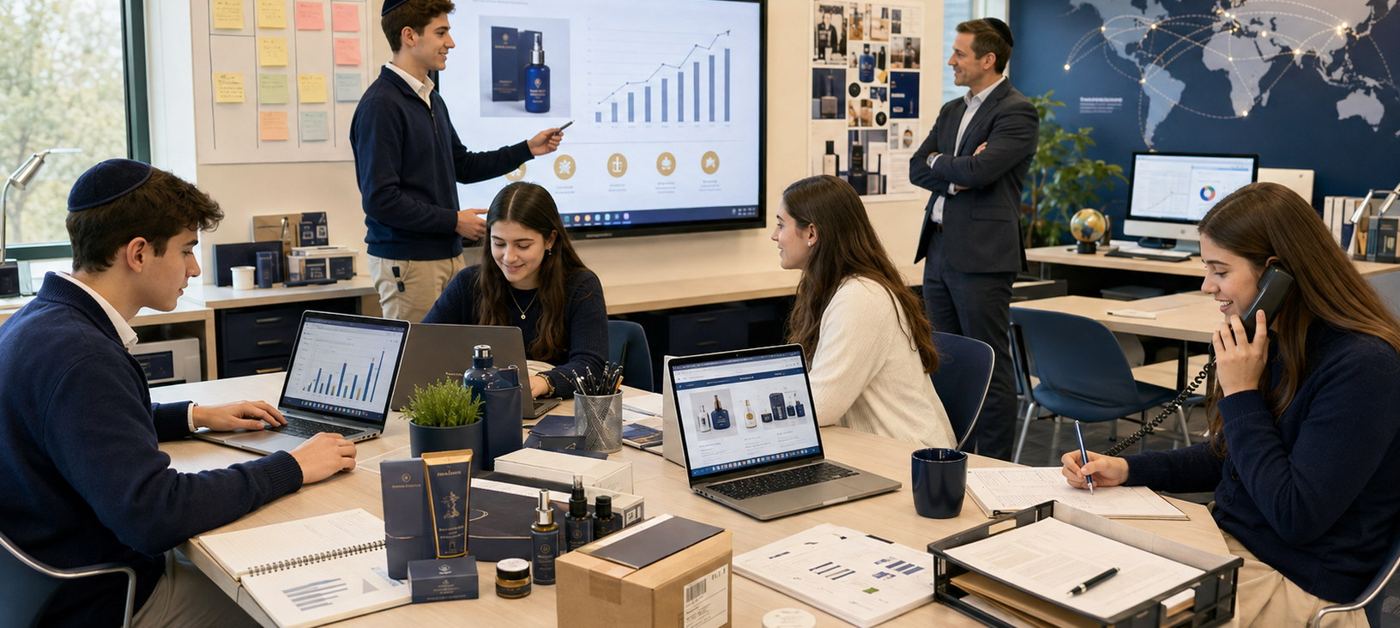Entrepreneurship & VEI elective at Landow Jewish Academy