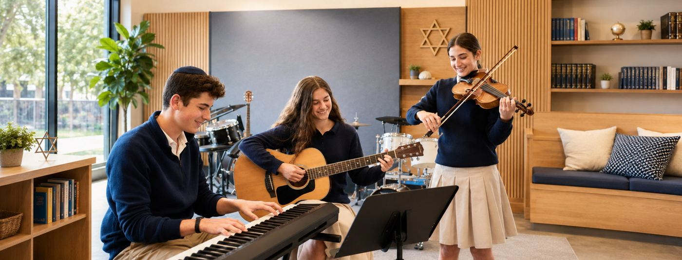 Music Engineering elective at Landow Jewish Academy