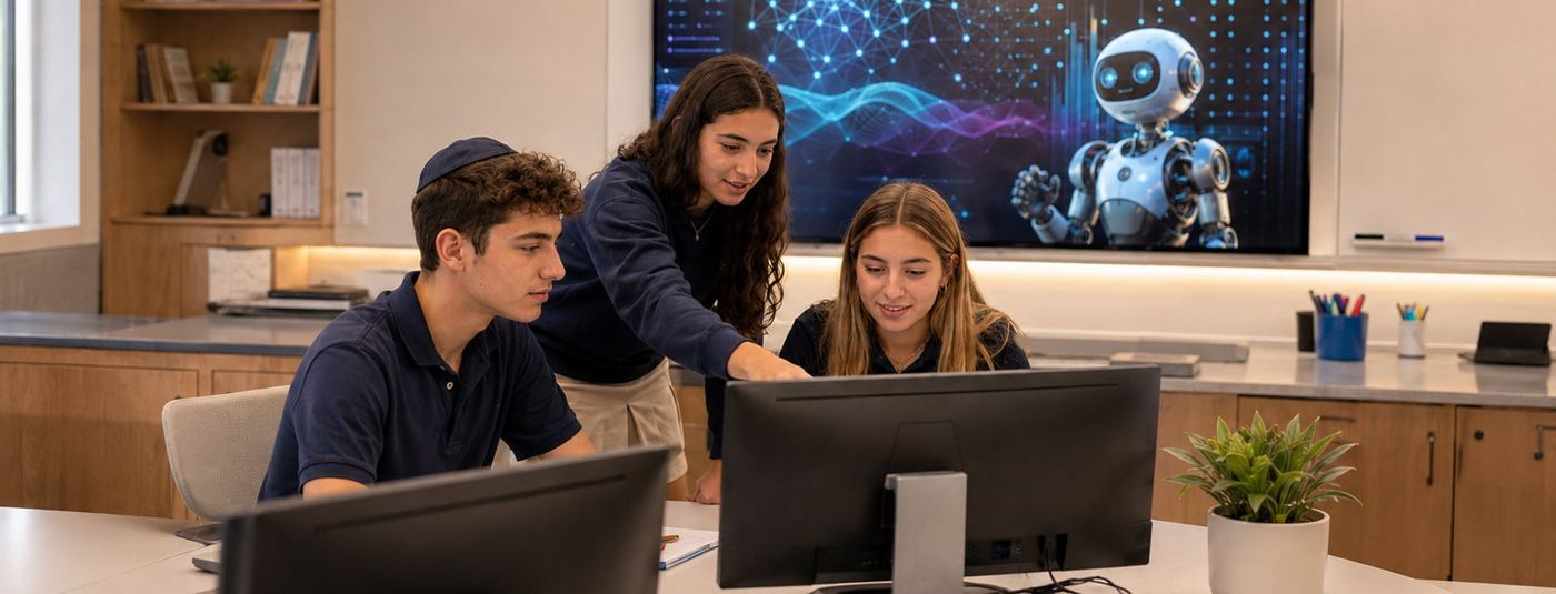 Artificial Intelligence elective at Landow Jewish Academy