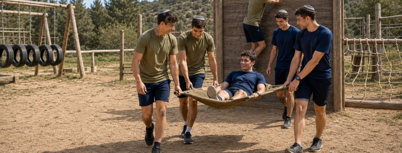 IDF Training elective at Landow Jewish Academy
