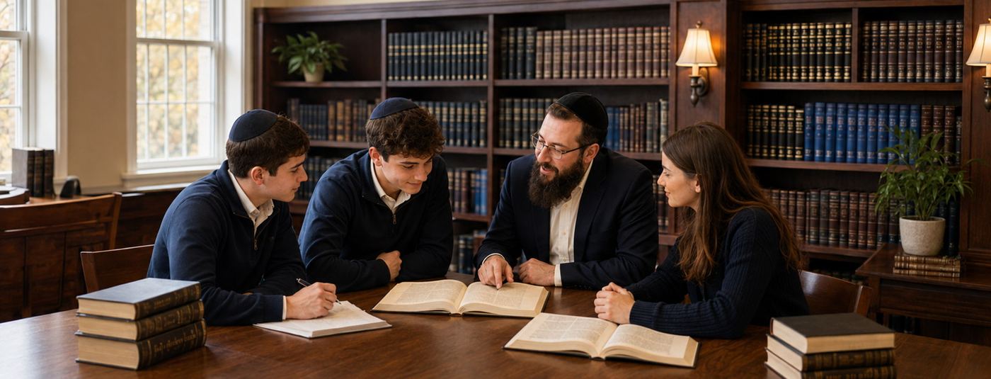 Chassidus elective at Landow Jewish Academy