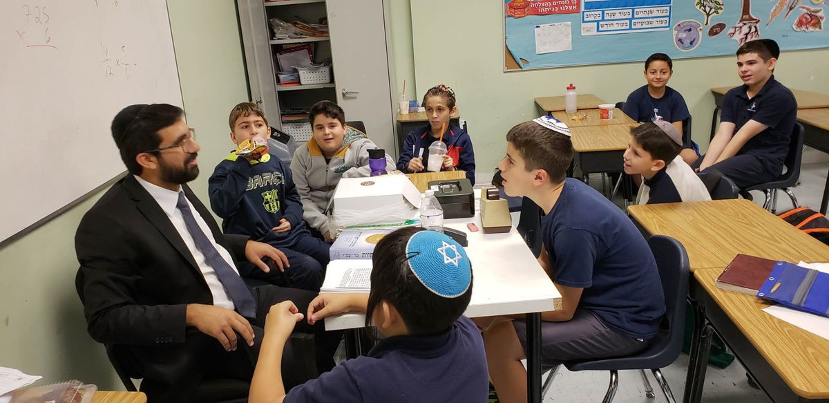 Students learning